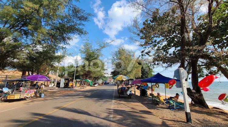 タイの海辺の様子 ビーチ,海,波の写真素材