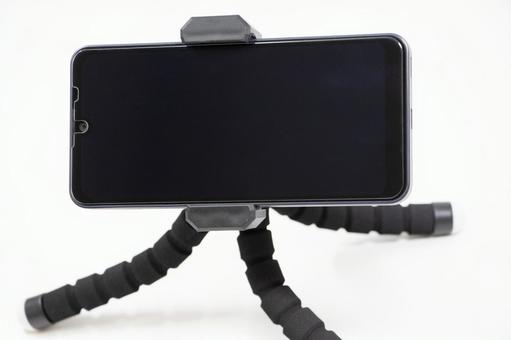 スマホ 三脚 スマホ 三脚 スマホ,三脚,撮影の写真素材