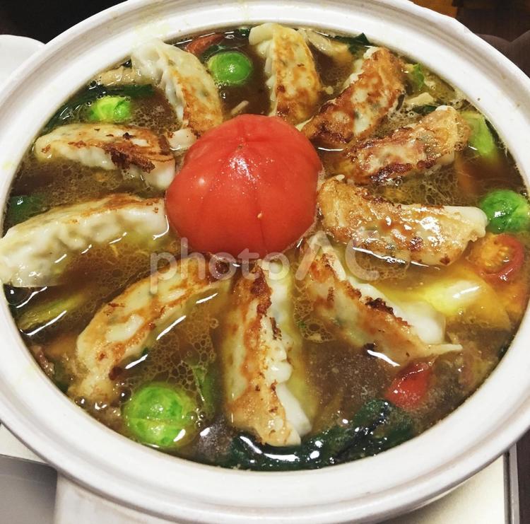 トマト鍋　中華風 トマト鍋,鍋,鍋料理の写真素材