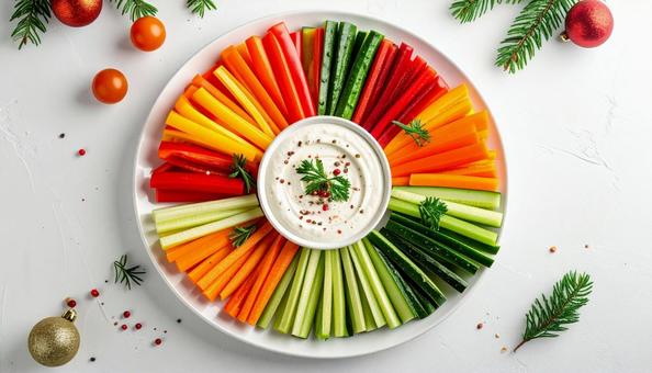 野菜のオードブルの写真