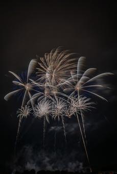 常総きぬ川花火大会 常総きぬ川花火大会 常総きぬ川花火大会,花火,fireworksの写真素材