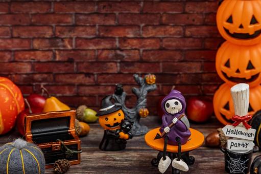 Halloween | Skeleton and Jack-o'-Lantern, JPG Halloween | Skeleton and Jack-o'-Lantern, JPG