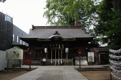 神社の本殿@麻賀多神社 神社の本殿@麻賀多神社の写真