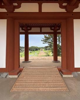 多賀城外郭南門_1 多賀城,城,外郭南門の写真素材