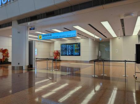 羽田空港 第2ターミナル国際線到着ロビー 羽田空港 第2ターミナル国際線到着ロビー エアポート,ロビー,ターミナルの写真素材