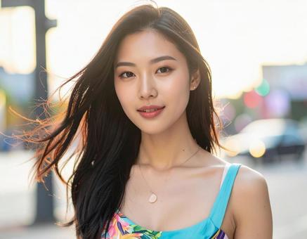 美しい女性の写真