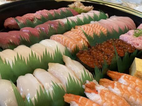お寿司盛り合わせ お寿司盛り合わせ お寿司,盛り合わせ,お祝いの写真素材