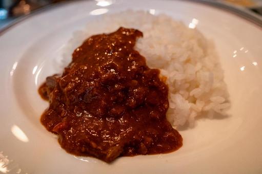 上品で美味しいカレーライス 上品で美味しいカレーライスの写真