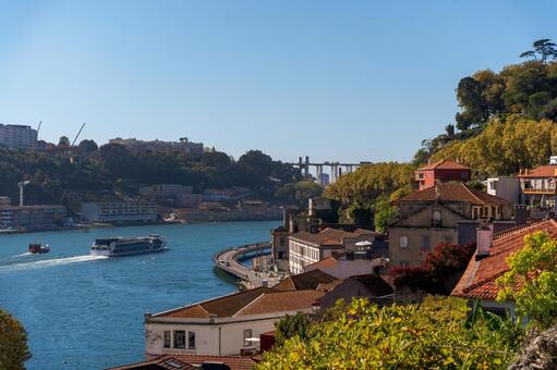 美しいポルトの風景 ポルト,ポルトガル,ヨーロッパの写真素材