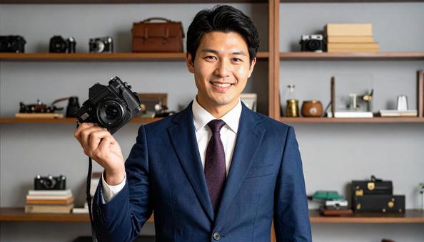 中古カメラを査定をする買取専門業者 中古カメラを査定をする買取専門業者の写真