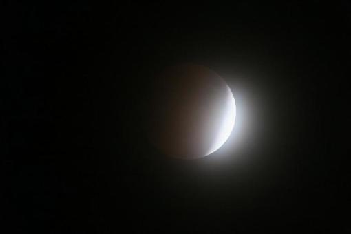 部分月食・2018⑥・天体 部分月食・2018⑥・天体 部分月食,月,月食の写真素材