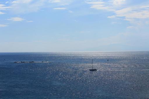 青い海 青い海の写真