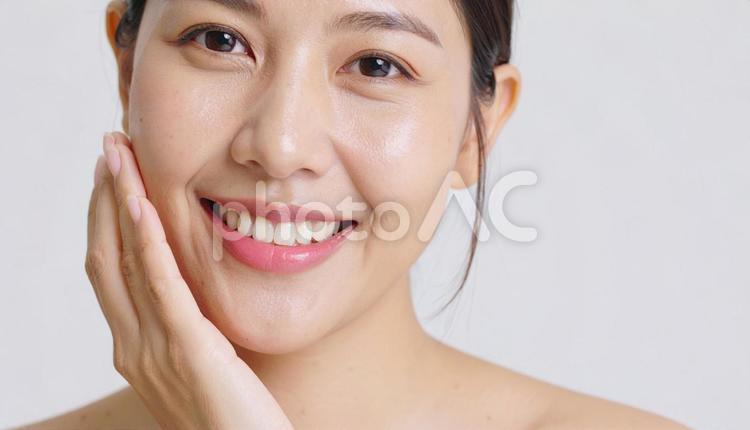 スキンケア・美容イメージ 女性,スキンケア,美容の写真素材