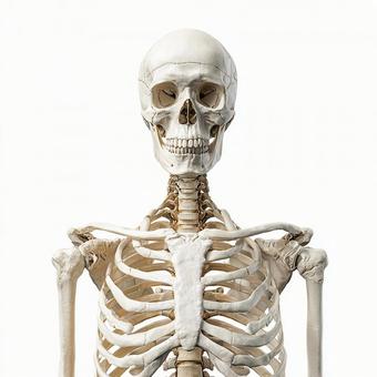 医学を学ぶための骨格標本 医学を学ぶための骨格標本の写真