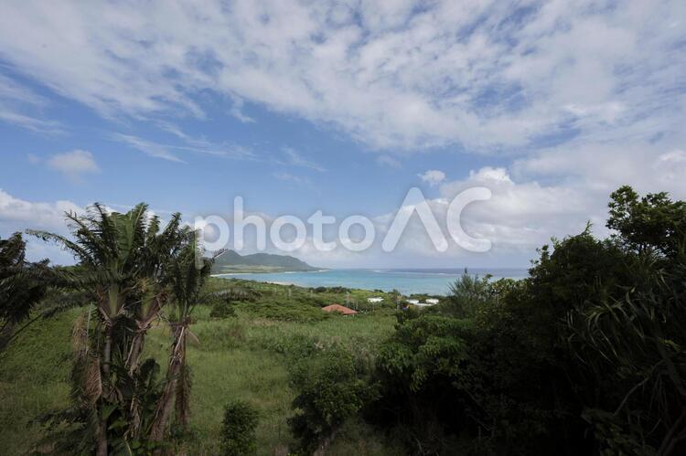 石垣島からの絶景 石垣島,絶景,景色の写真素材