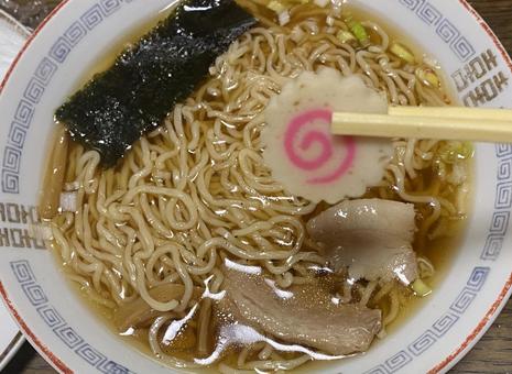 Photo, old-fashioned chinese soba, ramen, naruto, 