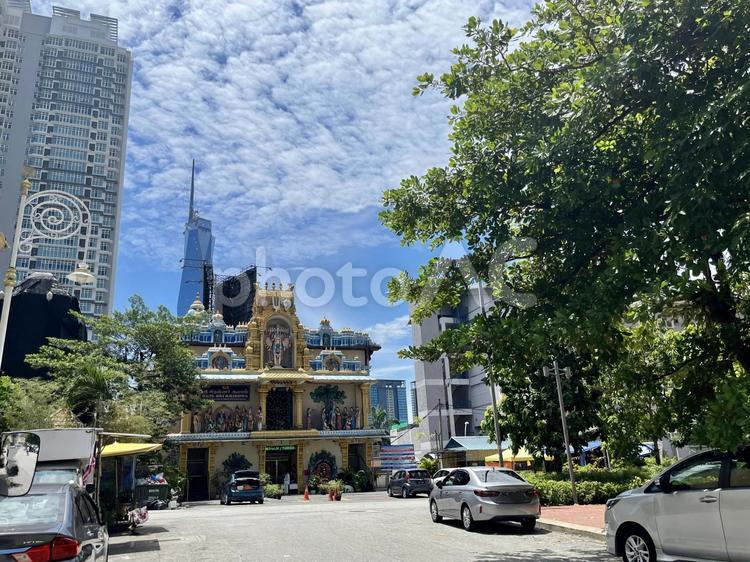 マレーシア、クアラルンプールのインド人街 海外,マレーシア,クアラルンプールの写真素材