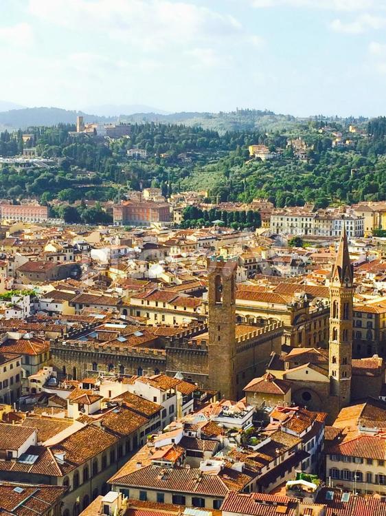 フィレンツェの街並 フィレンツェ,イタリア,世界遺産の写真素材