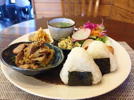 ランチプレート ランチ,ランチプレート,昼食の写真素材