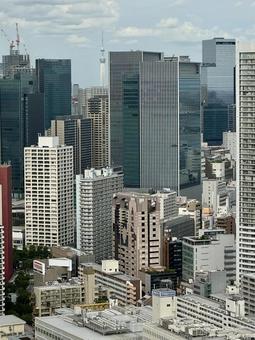 Newoman 高輪から見た風景 Newoman 高輪から見た風景 高輪ゲートウェイ,ニュウマン,newomanの写真素材