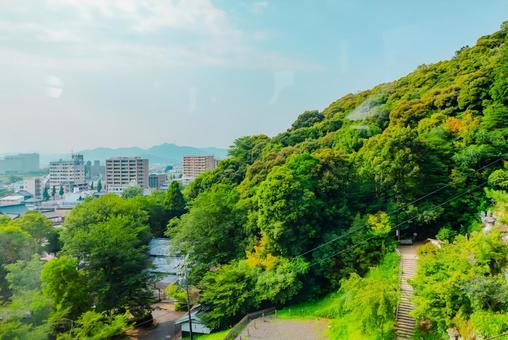 【岐阜】岐阜城の周辺 2025 【岐阜】岐阜城の周辺 2025 岐阜城,城,岐阜の写真素材