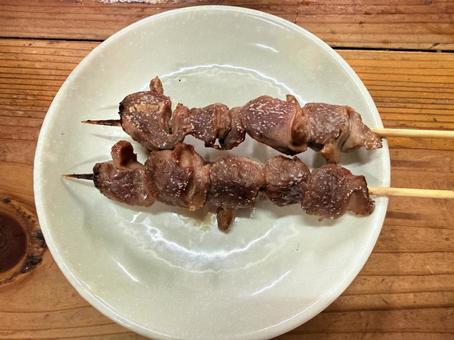 砂肝 砂肝 焼き鳥,居酒屋,おつまみの写真素材