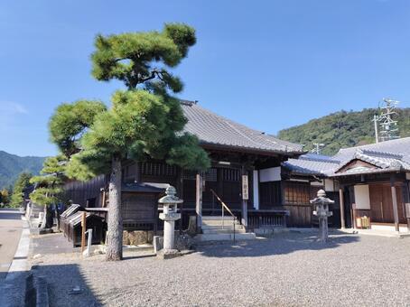 旧東海道　関宿　観音院（関西山福聚寺） 観音院,関西山,福聚寺の写真素材