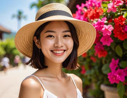 麦わら帽子・彼女の夏旅行 麦わら帽子・彼女の夏旅行の写真