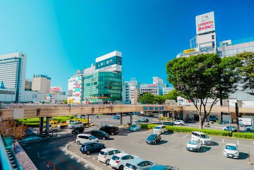 【宮城】仙台駅周辺の街並み 【宮城】仙台駅周辺の街並み 仙台駅,仙台,宮城の写真素材
