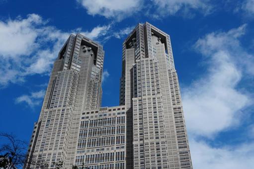 新宿の都庁 新宿の都庁の写真