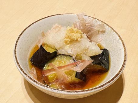 茄子の煮浸し 茄子の煮浸し 煮浸し,ナス,大根おろしの写真素材
