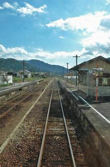 Countryside Station Mimasaka Kamo Station, JPG