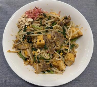 自家製パッタイ パッタイ,タイ料理,タイの写真素材