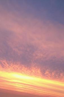 Fantastic sunset sky, JPG