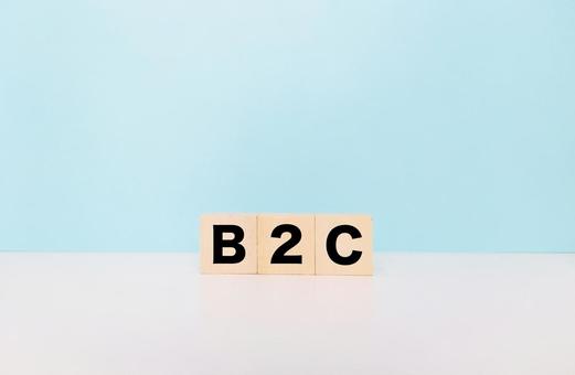 B2Cブロック文字 B2Cブロック文字の写真