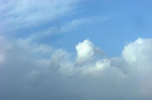 ある日の雲 ある日の雲の写真