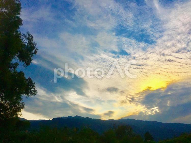 夕暮れ 日暮れ,太陽,暁の写真素材