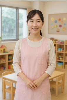 保育士の写真