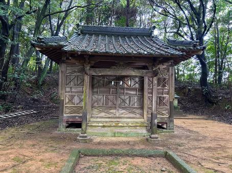 山口県光市　正義霊社　清水宗治・親知神霊 山口県,光市,幕末の写真素材