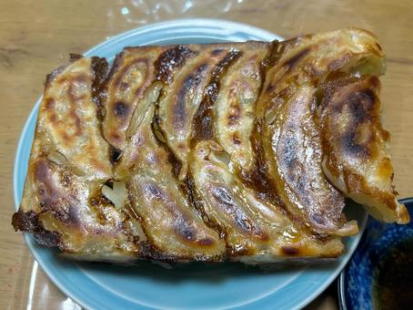 焼き餃子 焼き餃子,餃子,ギョーザの写真素材