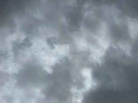 曇り空 曇り空の写真