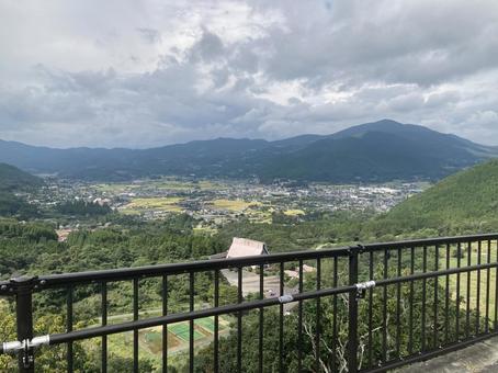 山の景色の写真