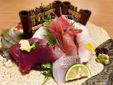 刺身 刺身,魚,マグロの写真素材