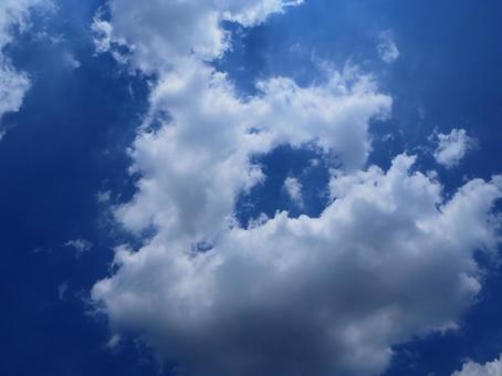 Photo, sky, blue sky, cloud, 