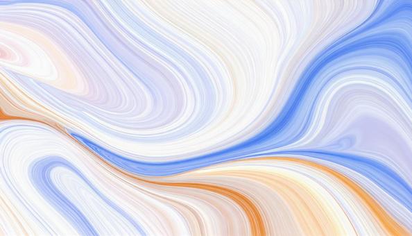 高級感のあるマーブル模様　青色系の写真