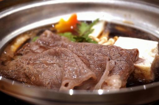 すき焼き 日本料理,美味しい,ご飯の写真素材