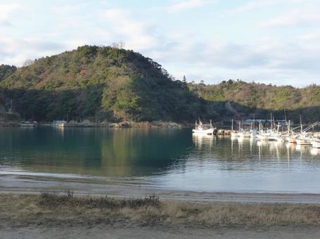 島根 世界遺産 石見銀山 温泉津港 島根 世界遺産 石見銀山 温泉津港 温泉津港,石見銀山,島根の写真素材