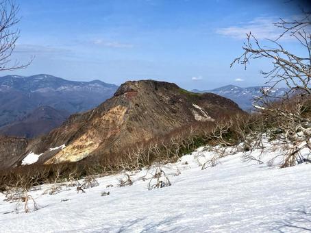 Climbing the snow-covered Mount Bandai 7, JPG Climbing the snow-covered Mount Bandai 7, JPG