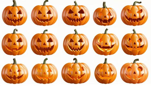 ハロウィン カボチャのアイコン ハロウィン カボチャのアイコンの写真