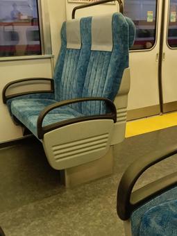 電車の座席 鉄道,jr,jr東海の写真素材